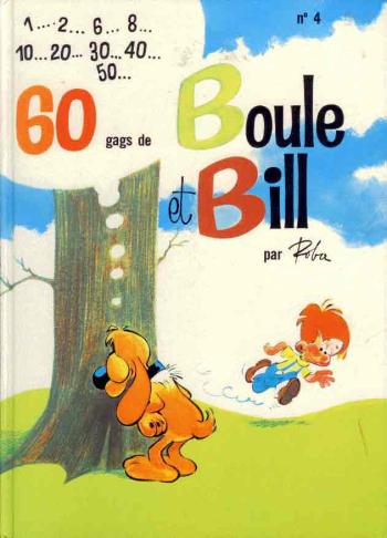Couverture de l'album Boule & Bill - 4. 60 gags de Boule et Bill