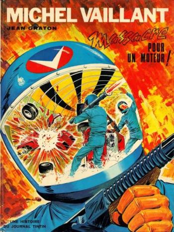Couverture de l'album Michel Vaillant - 21. Massacre pour un moteur
