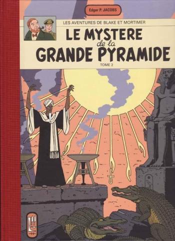 Couverture de l'album Blake et Mortimer (Hachette) - 5. Le mystère de la grande pyramide - Tome 2