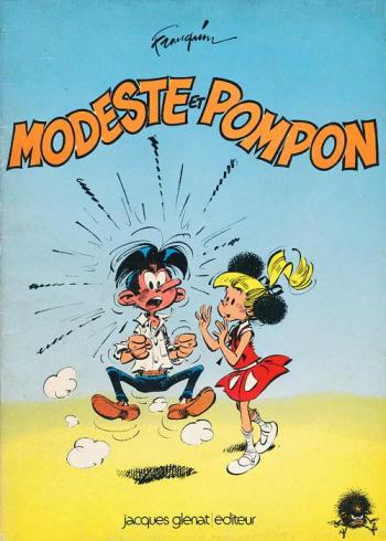 Couverture de l'album Modeste et Pompon (Glénat) (One-shot)