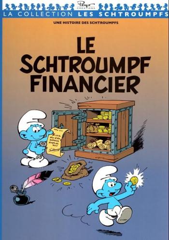 Couverture de l'album Les Schtroumpfs (Collection Télé 7 jours) - 9. Le Schtroumpf financier