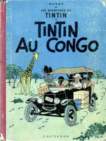 Couverture de l'album Les Aventures de Tintin - 2. Tintin au Congo