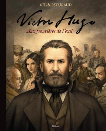 Couverture de l'album Victor Hugo - Aux frontières de l'exil (One-shot)