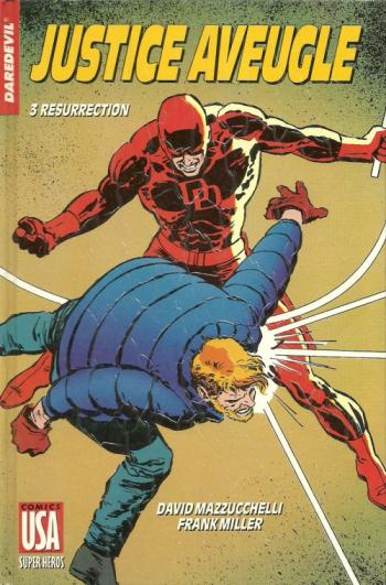 Couverture de l'album Super-héros (Comics USA) - 29. Daredevil : Justice aveugle 3 - Résurrection
