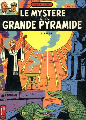 Couverture de l'album Blake et Mortimer (Dargaud et Le Lombard) - 4. Le mystère de la grande pyramide 2° partie