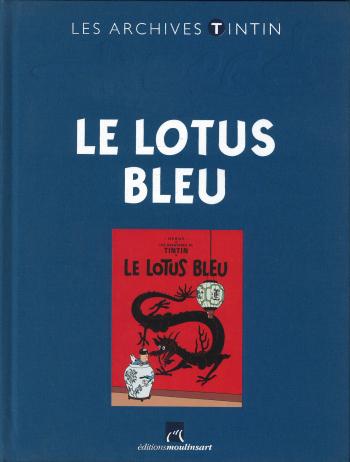 Couverture de l'album Les Archives Tintin - 1. Le Lotus bleu