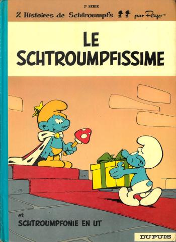 Couverture de l'album Les Schtroumpfs - 2. Le Schtroumpfissime