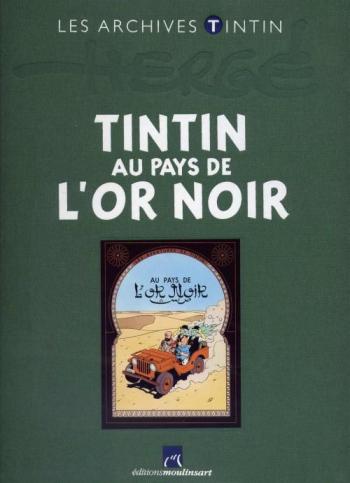 Couverture de l'album Les Archives Tintin - 10. Tintin au pays de l'or noir