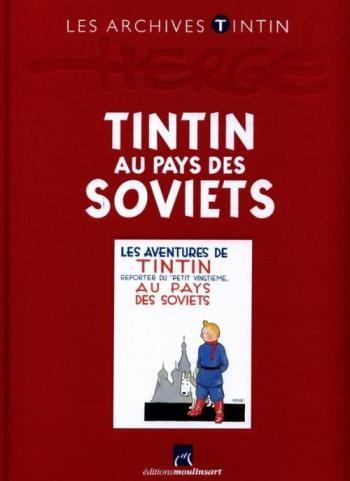 Couverture de l'album Les Archives Tintin - 23. Tintin au pays des Soviets