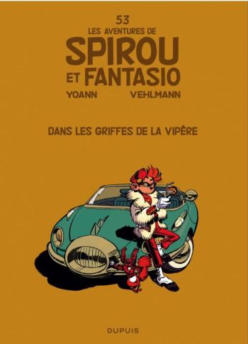 Couverture de l'album Spirou et Fantasio - 53. Dans les griffes de la vipère