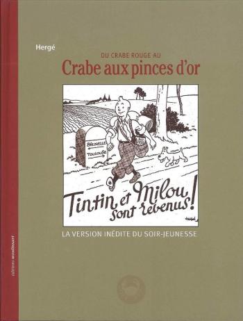 Couverture de l'album Tintin (Divers et HS) - HS. Du crabe rouge au crabe aux pinces d'or