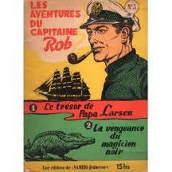 Couverture de l'album Les Aventures du capitaine Rob - 5. Le trésor de papa Larsen