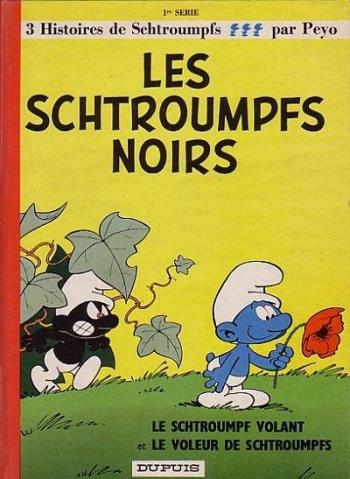 Couverture de l'album Les Schtroumpfs - 1. Les Schtroumpfs noirs