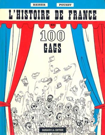 Couverture de l'album L'Histoire de  France en 100 gags (One-shot)