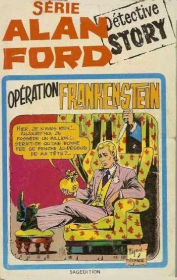 Couverture de l'album Alan Ford - 2. Opération Frankenstein
