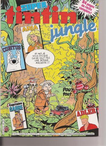 Couverture de l'album Super Tintin - 33. Jungle