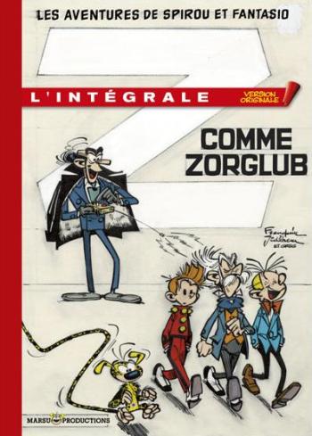 Couverture de l'album Les Aventures de Spirou et Fantasio - L'Intégrale Version originale - 6. Z comme Zorglub