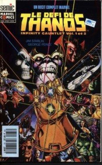 Couverture de l'album Le défi de Thanos - 1. Le Défi de Thanos - 1re partie