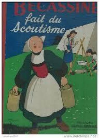 Couverture de l'album Bécassine - 17. Bécassine fait du scoutisme