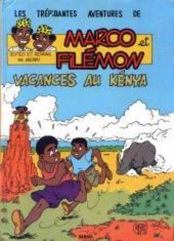 Couverture de l'album Les Trépidantes Aventures de Marco et Filémon - 3. Vacances au Kenya