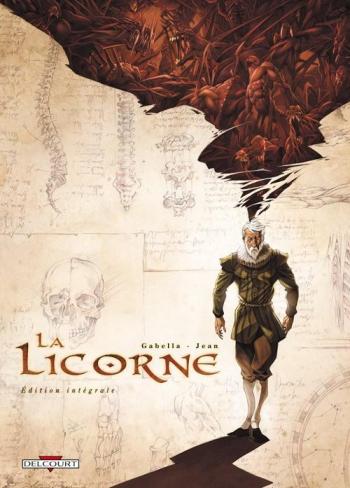 Couverture de l'album La Licorne (Delcourt) - INT. Intégrale