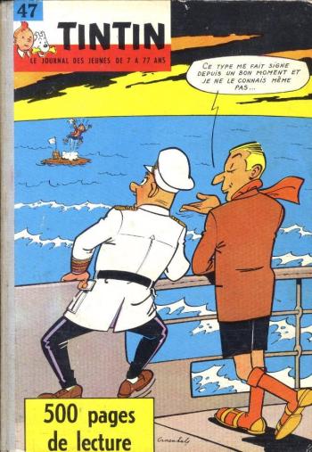 Couverture de l'album Recueil - Le journal de Tintin (Edition FR) - 47. Recueil 47