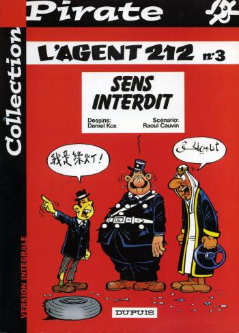 Couverture de l'album L'Agent 212 - 3. Sens Interdit