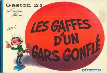 Couverture de l'album Gaston (Format à l'italienne) - 5. Les Gaffes d'un gars gonflé