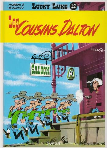 Couverture de l'album Lucky Luke (Dupuis) - 12. Les Cousins Dalton