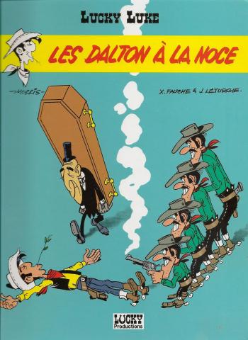 Couverture de l'album Lucky Luke (Lucky Comics / Dargaud / Le Lombard) - 31. Les Dalton à la noce