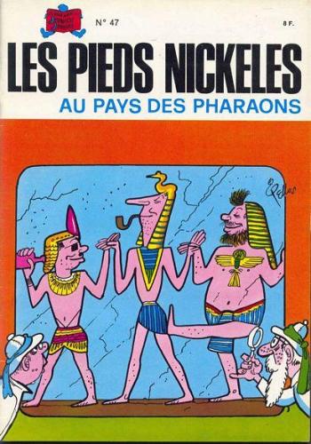 Couverture de l'album Les Pieds Nickelés (3e série - 1946-1988) - 47. Au pays des pharaons