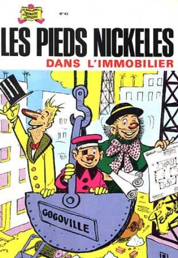 Couverture de l'album Les Pieds Nickelés (3e série - 1946-1988) - 61. Dans l'immobilier