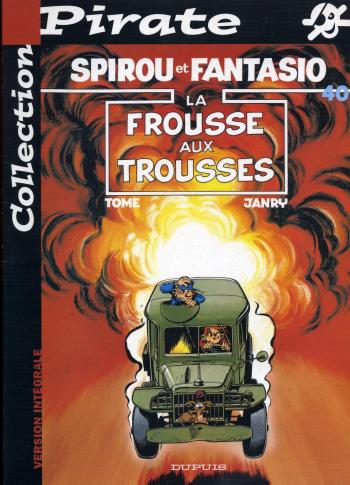 Couverture de l'album Spirou et Fantasio - 40. La Frousse aux trousses
