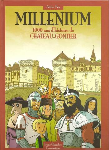 Couverture de l'album Millenium : 1000 ans d'histoire de Château-Gontier (One-shot)