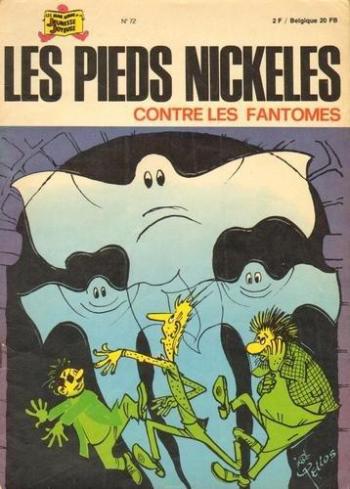 Couverture de l'album Les Pieds Nickelés (3e série - 1946-1988) - 72. Les Pieds Nickeles contre les fantômes