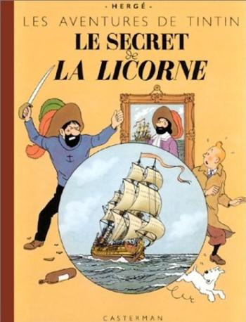 Couverture de l'album Les Aventures de Tintin - 11. Le secret de la Licorne