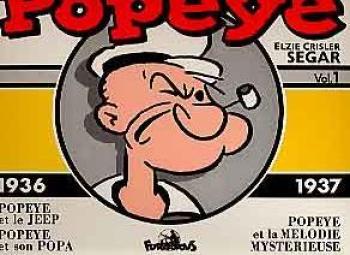 Couverture de l'album Popeye (Futuropolis) - 1. Popeye - 1936-1937