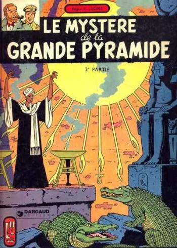 Couverture de l'album Blake et Mortimer (Dargaud et Le Lombard) - 4. Le Mystère de la grande pyramide II