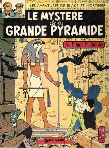 Couverture de l'album Blake et Mortimer (Dargaud et Le Lombard) - 3. Le Mystère de la Grande Pyramide I