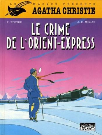 Couverture de l'album Agatha Christie (Lefrancq) - 1. Le Crime de l'Orient-Express