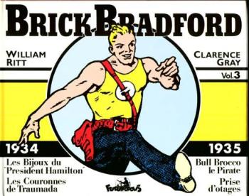 Couverture de l'album Brick Bradford (Futuropolis) - 3. Brick Bradford (Luc Bradefer) - 1934-1935