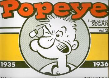 Couverture de l'album Popeye (Futuropolis) - 2. Popeye - 1935-1936
