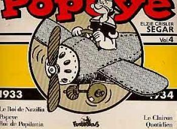 Couverture de l'album Popeye (Futuropolis) - 4. Popeye - 1933-1934