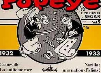 Couverture de l'album Popeye (Futuropolis) - 5. Popeye - 1932-1933