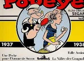 Couverture de l'album Popeye (Futuropolis) - 8. Popeye - 1937-1938