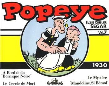 Couverture de l'album Popeye (Futuropolis) - 7. Popeye - 1930