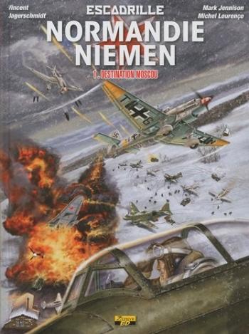 Couverture de l'album Escadrille Normandie-Niemen - 1. Destination Moscou