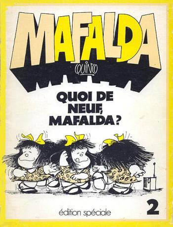 Couverture de l'album Mafalda (Édition spéciale) - 2. Quoi de neuf, Mafalda ?