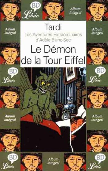 Couverture de l'album Les Aventures extraordinaires d'Adèle Blanc-Sec - 2. Le Démon de la Tour Eiffel