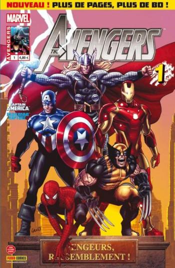 Couverture de l'album Avengers (V3) - 1. H.A.M.M.E.R.Rassemblement